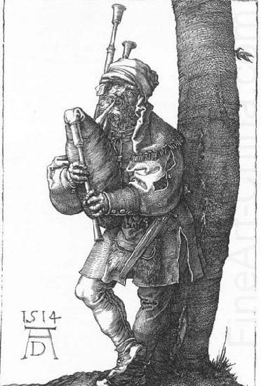Albrecht Durer The Bagpiper china oil painting image